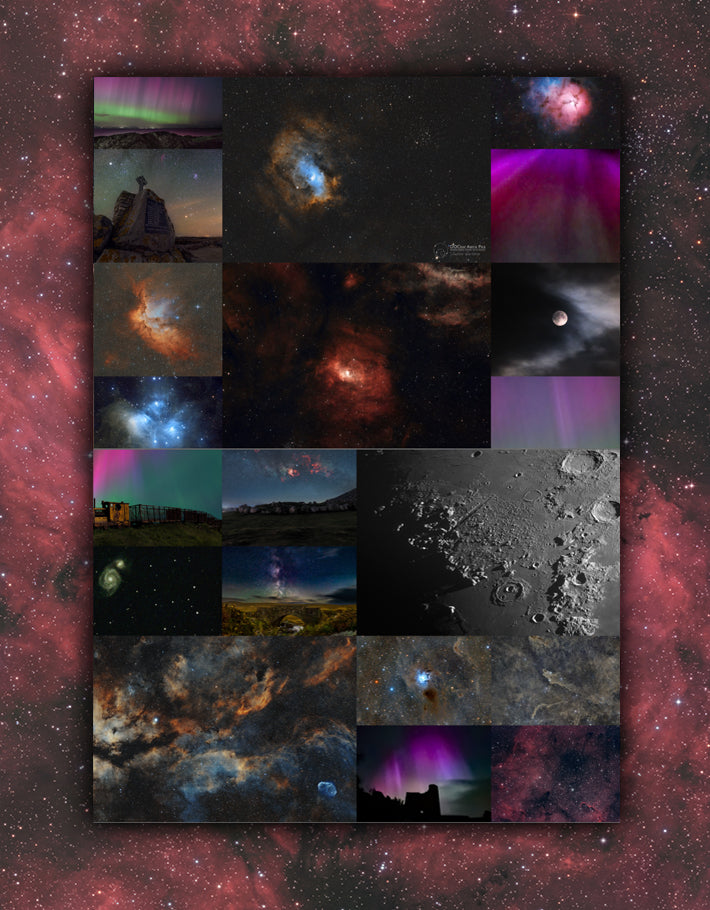 Astrofotografie-Club Irland – Kalender 2025