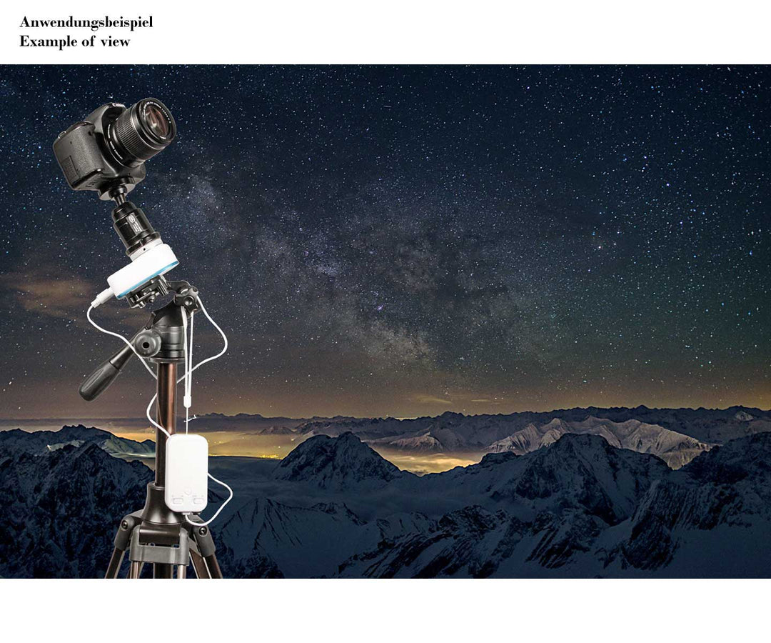 Nano Tracker Astronomische Fotomontierung