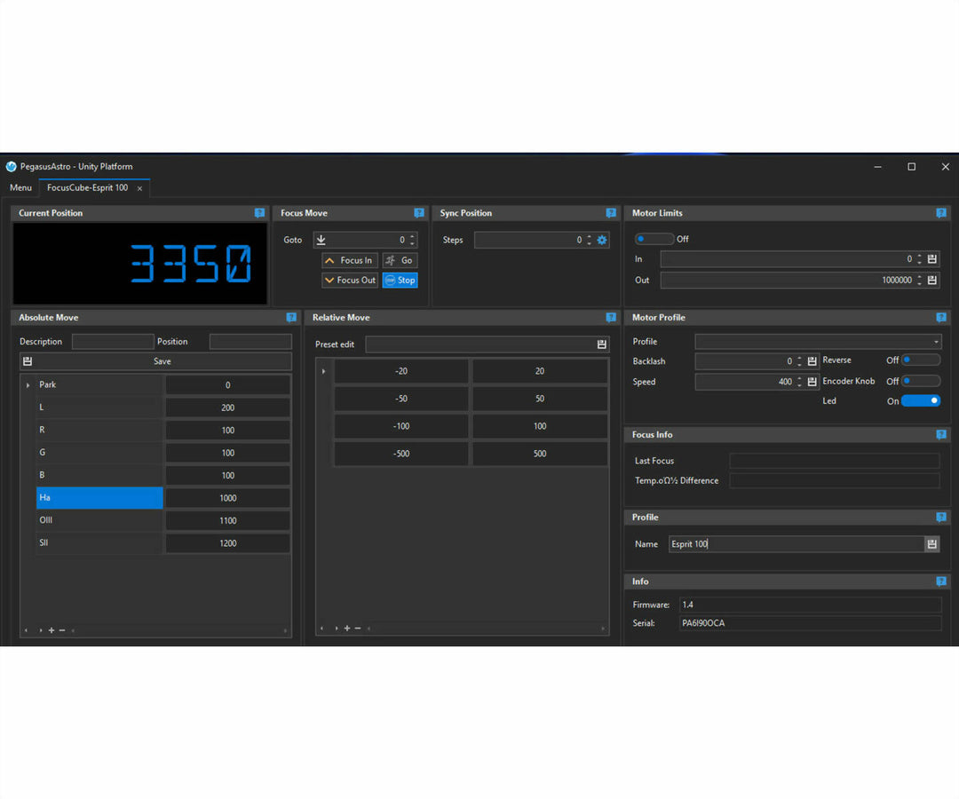 Pegasus FocusCube V3 Motorfokus (für Celestron SCT-Teleskope)