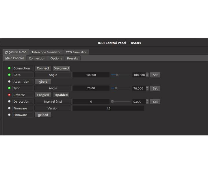 Pegasus - Kamerafeldrotator V2