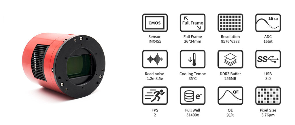 ZWO ASI 6200MC Pro - Farbe