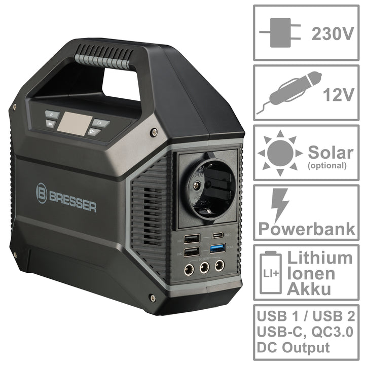 Bresser Mobile Powerstation - 155 Watt/h