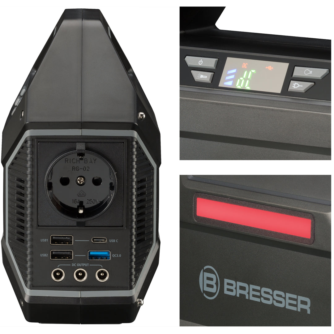 Bresser Mobile Powerstation - 155 Watt/h