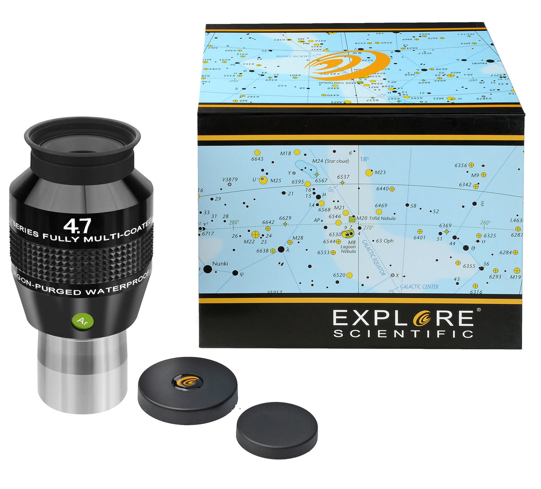 Explore Scientific 82° Argongefülltes Okular - 4,7 mm (1,25 Zoll)