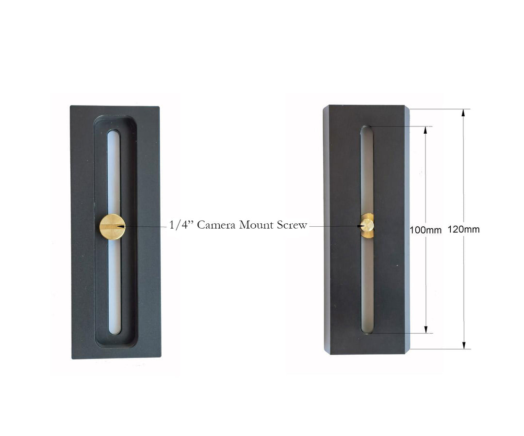 Vixen / EQ5 Schwalbenschwanzschiene für Kameramontage - 120 mm