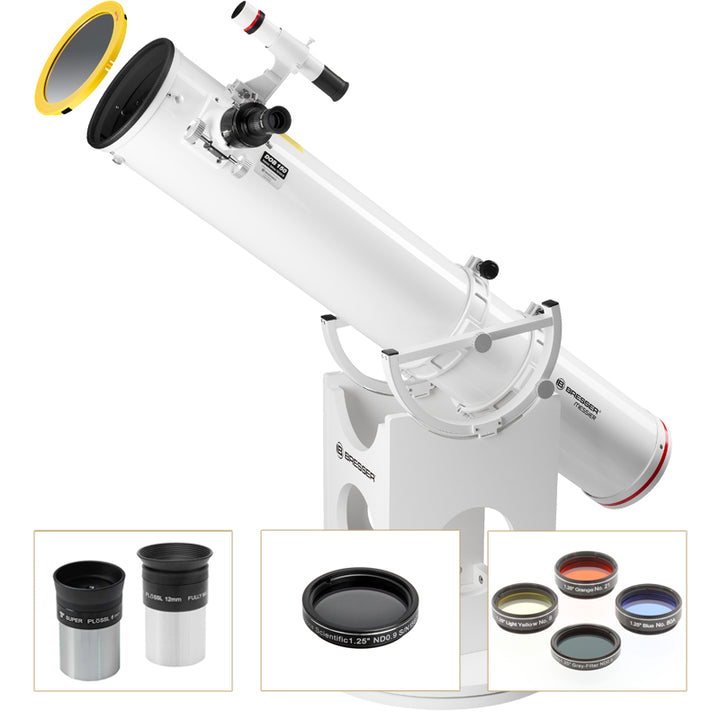 Bresser Messier 150/750 Dobson 6" - (+SOLAR SYSTEM UPGRADE PACK)