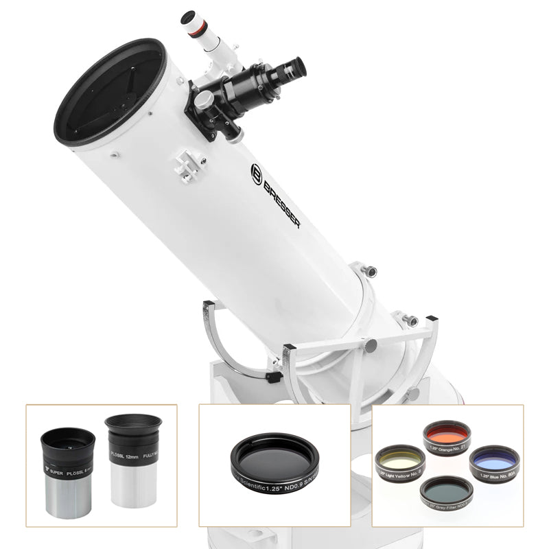 Bresser Messier 203 Dobsonian Teleskop 8" - (+SOLAR SYSTEM UPGRADE PACK)