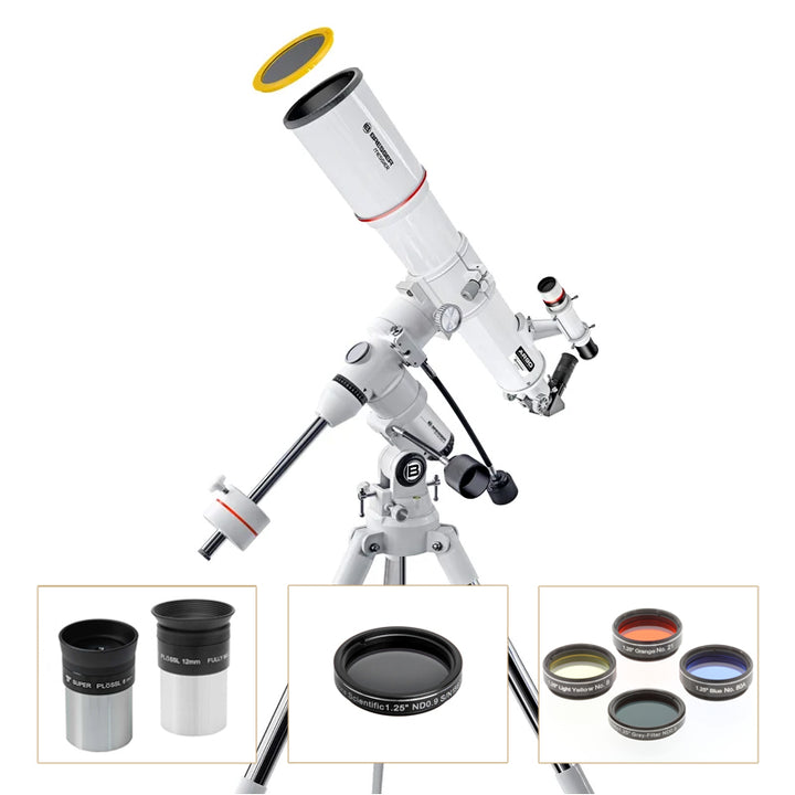Bresser Messier AR-90/500 EXOS 1 (+SOLAR SYSTEM UPGRADE PACK)