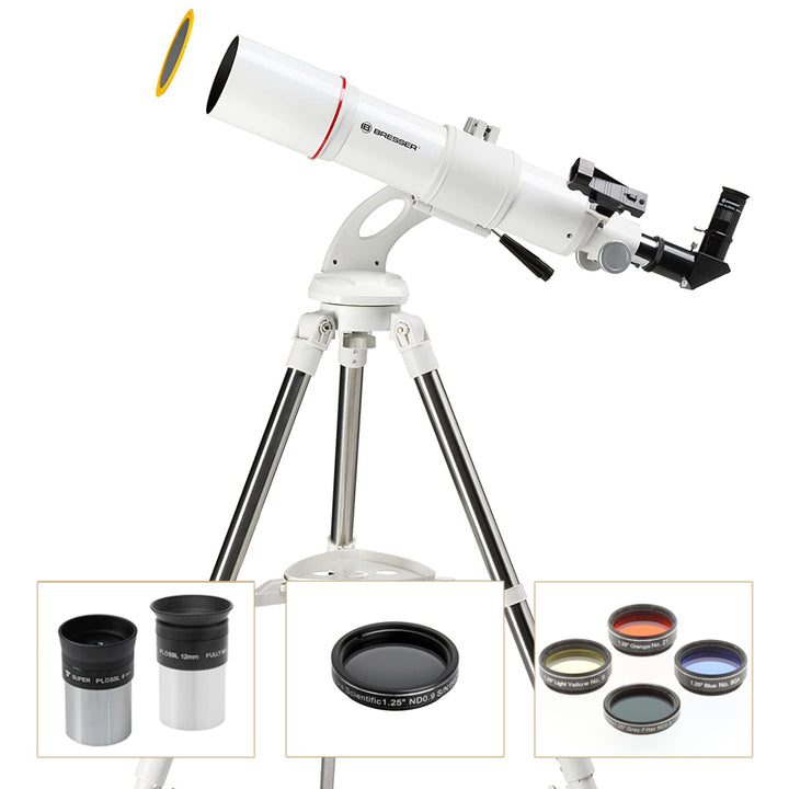 Bresser Messier Nano AR 80/640 - (+SONNENSYSTEM-UPGRADE-PAKET)