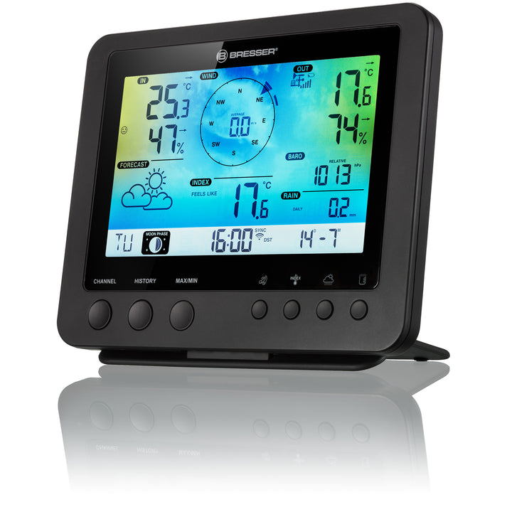 Bresser Farb-Wetterstation - (5-in-1-WLAN-Sensor)