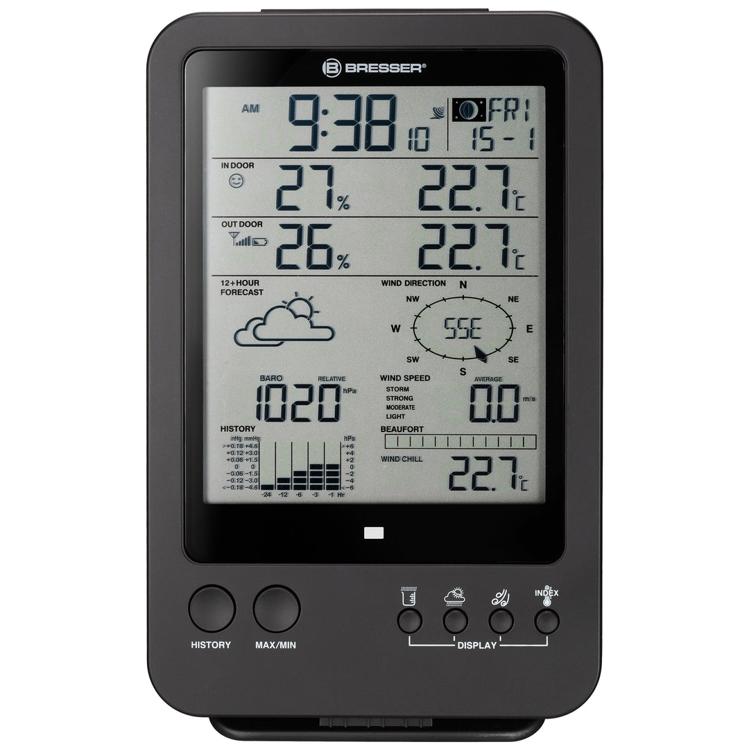 Bresser Mono Wetterstation - (5-in-1 WLAN-Sensor)