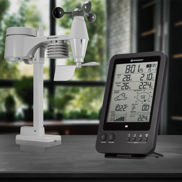 Bresser Mono Wetterstation - (5-in-1 WLAN-Sensor)