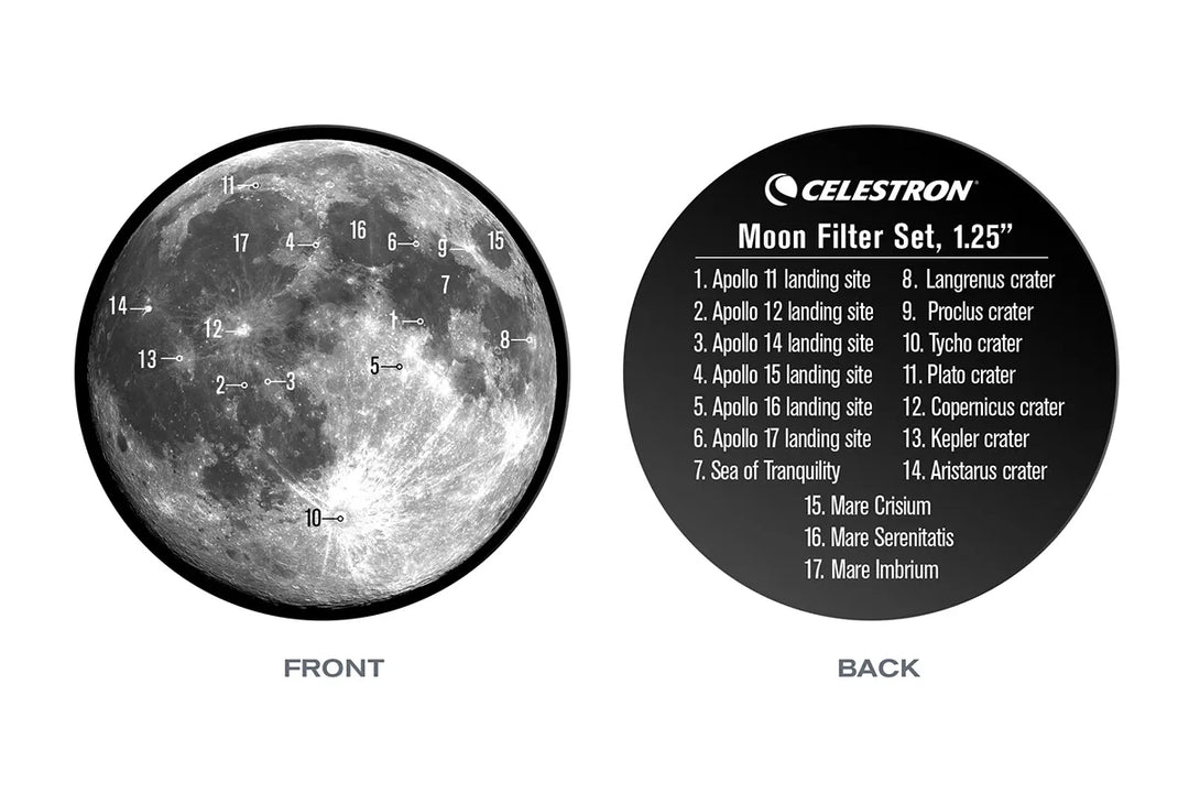 Celestron Mondfilter-Set – 1,25 Zoll