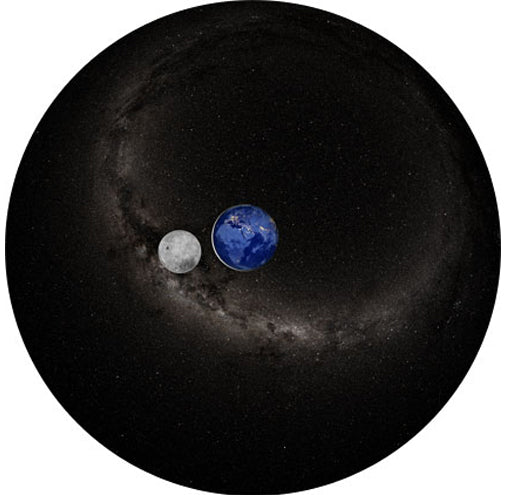 Homestar Planetariumsscheibe - Tag und Nacht, Erde und Mond
