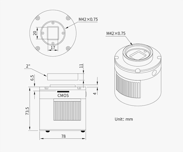 ZWO ASI 585MC Pro - Farbe