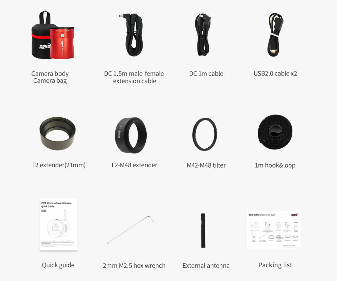 ZWO ASI 585MC AIR - Farbe