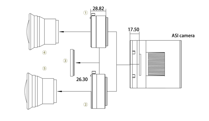 ZWO ASI 2600MC Pro - Farbe 