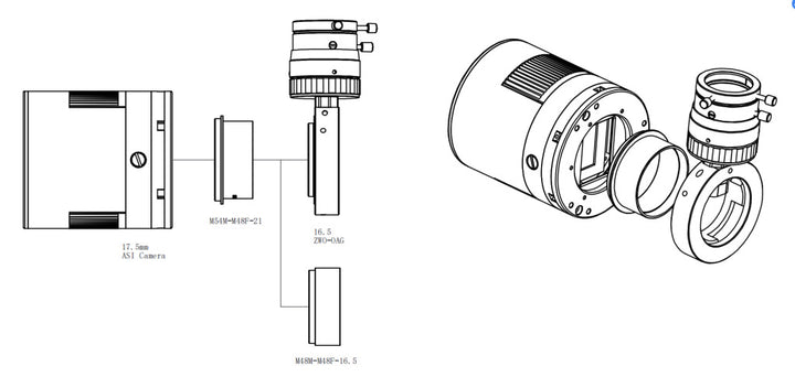 ZWO ASI 6200MC Pro - Farbe