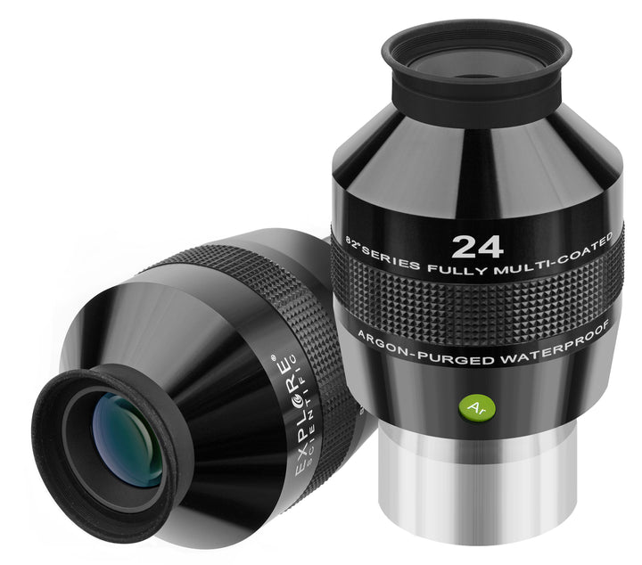 Explore Scientific 82° Argongefülltes Okular - 24 mm (2 Zoll)