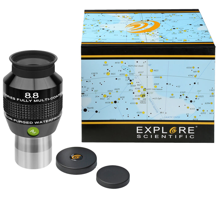 Explore Scientific 82° Argongefülltes Okular - 8,8 mm (1,25 Zoll)